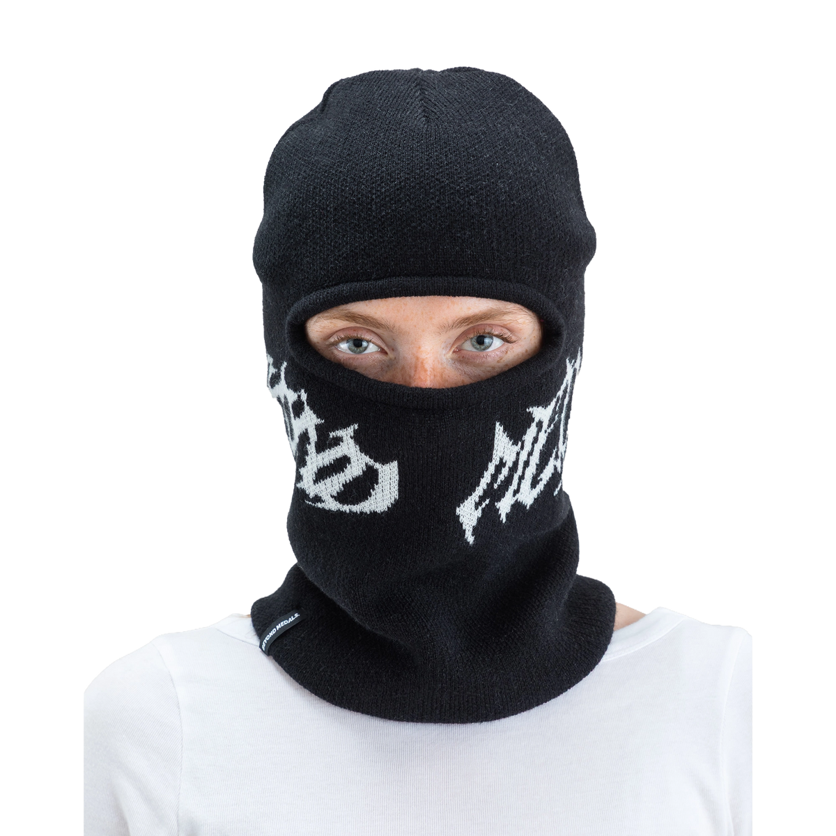 Beyond Medals Jacquard Knit Balaclava