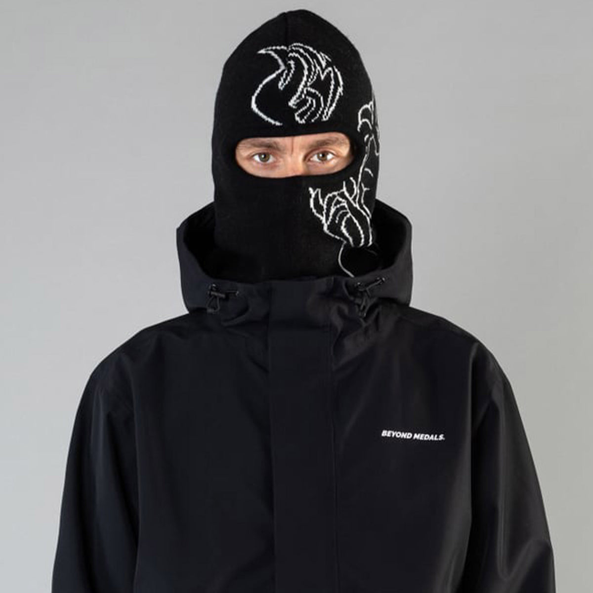 Beyond Medals Jacquard Knit Balaclava