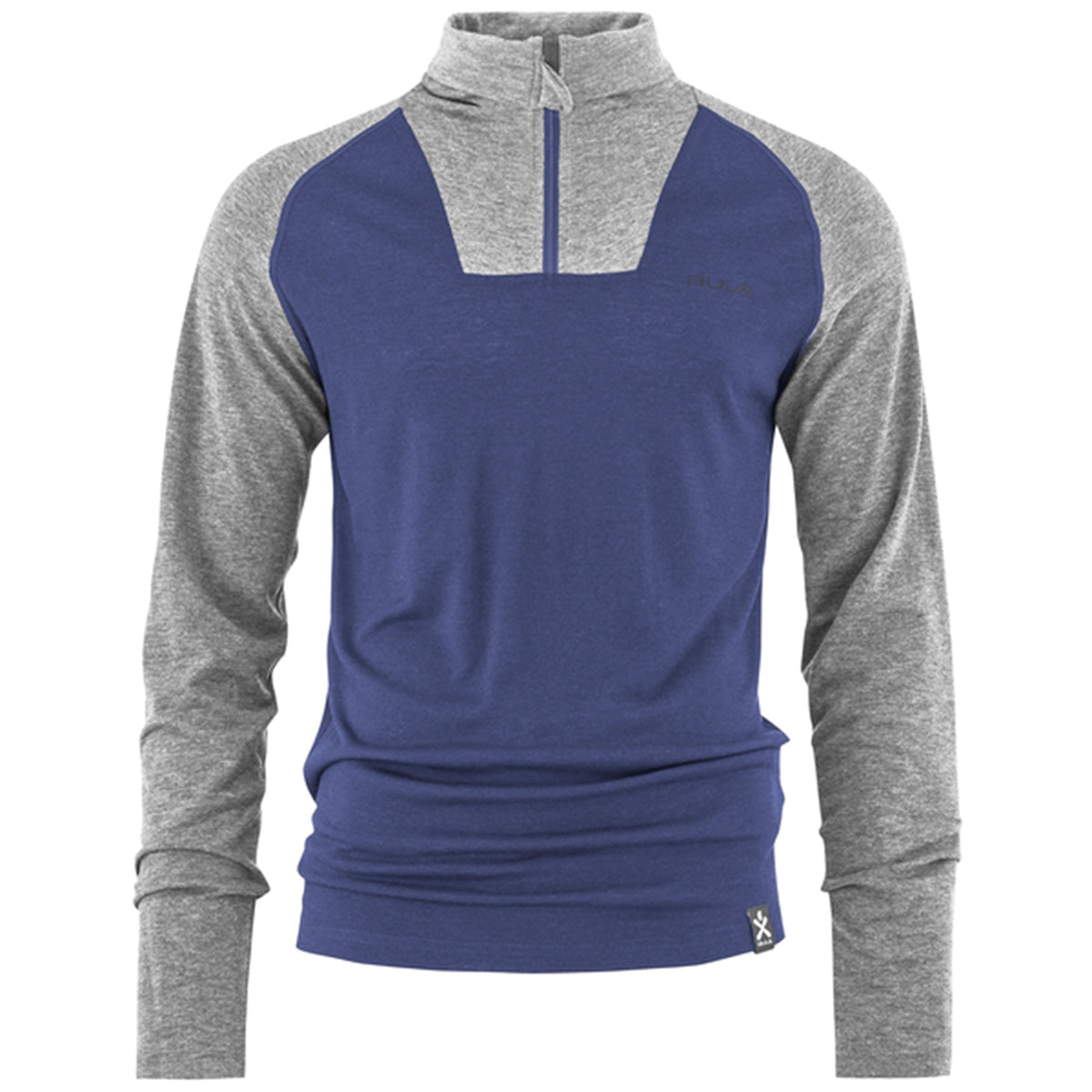 Bula Retro Merino Wool Half-Zip Sweater