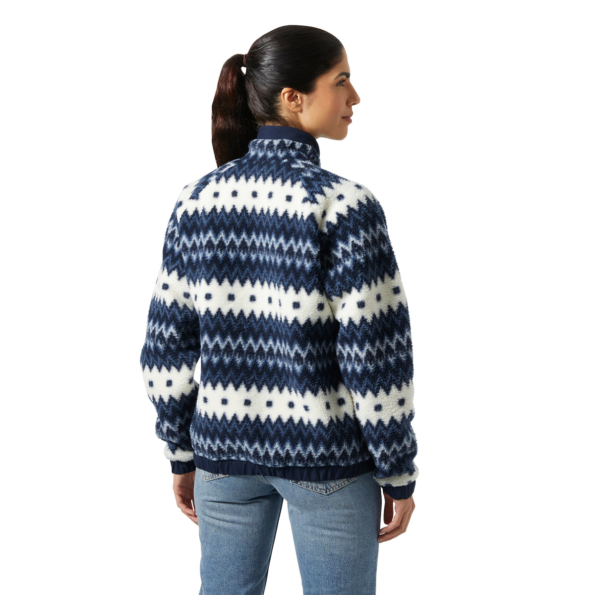 Helly Hansen W Imperial Printed Pile Snap